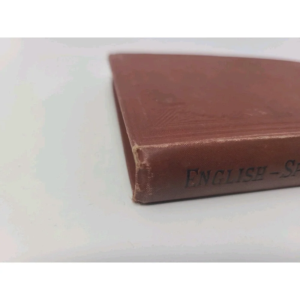 Antq 1895 English-Spanish Commercial Correspondent Hossfeld's Pocket Book London